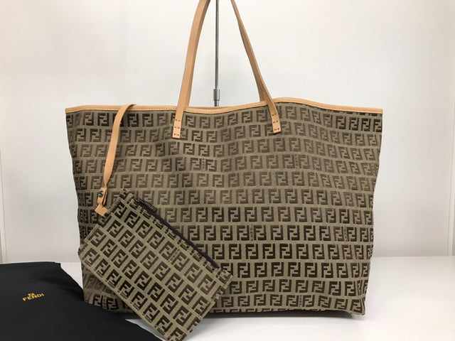 Fendi discount canvas bag