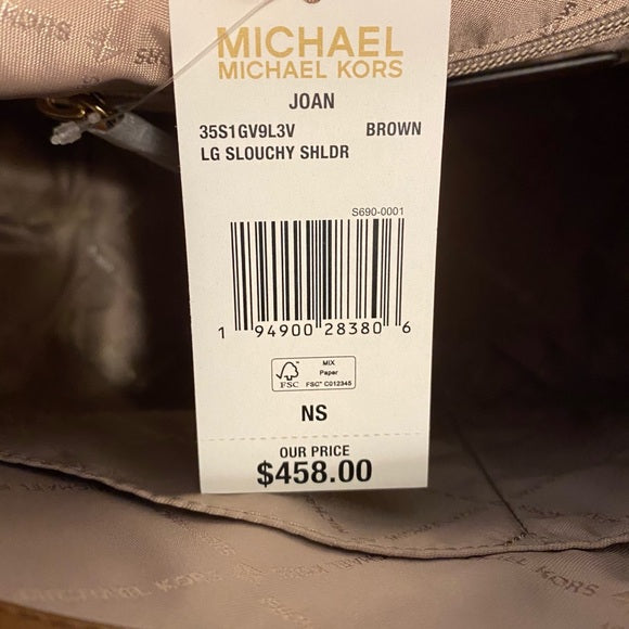Michael Kors Red/Gold Hobo Shoulder Bag - Default Title - Article