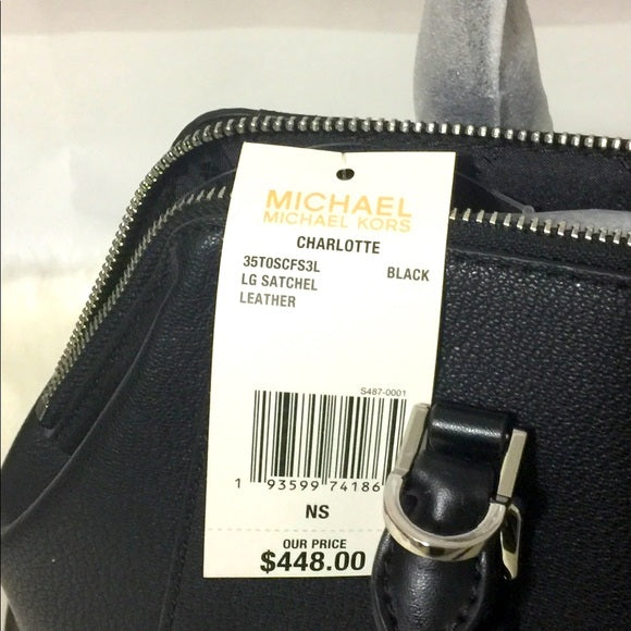 Michael Kors Charlotte Large Top Zip Leather Algeria